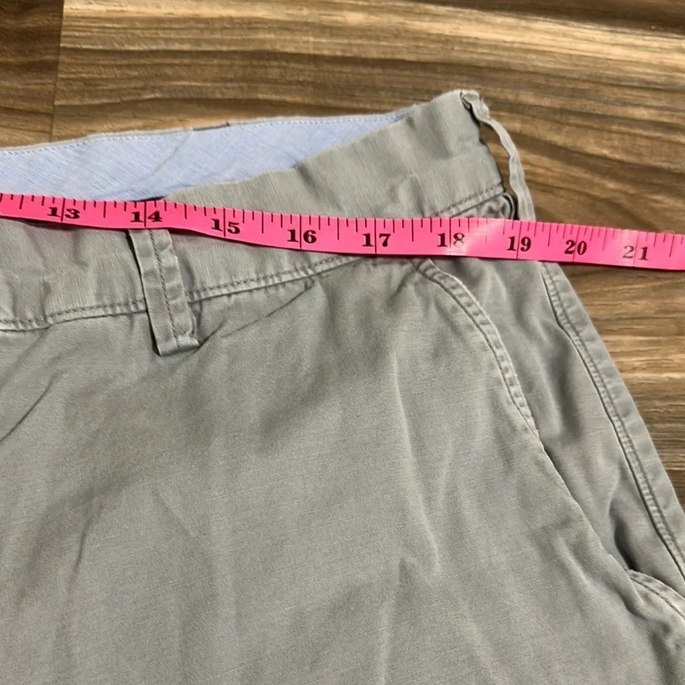 J.Crew Shorts Size 38 Light Grey Chino With Pockets 10” Inseam Men’s